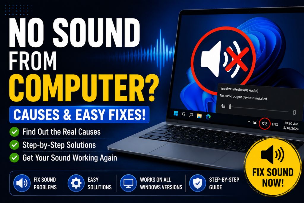 No Sound from Computer