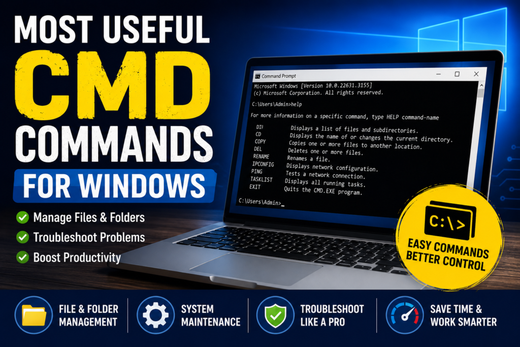 CMD commands